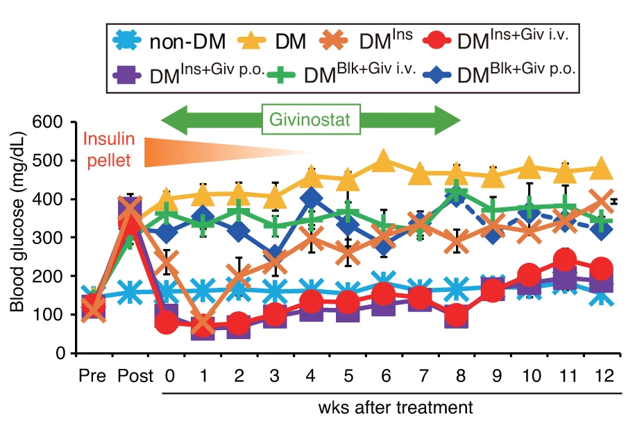 Insulin and Histone Deacetylase (HDAC) Inhibitors